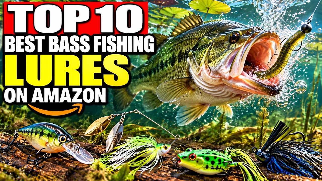 TOP 10 Best Bass Fishing Lures on Amazon (2026 Buyer’s Guide)