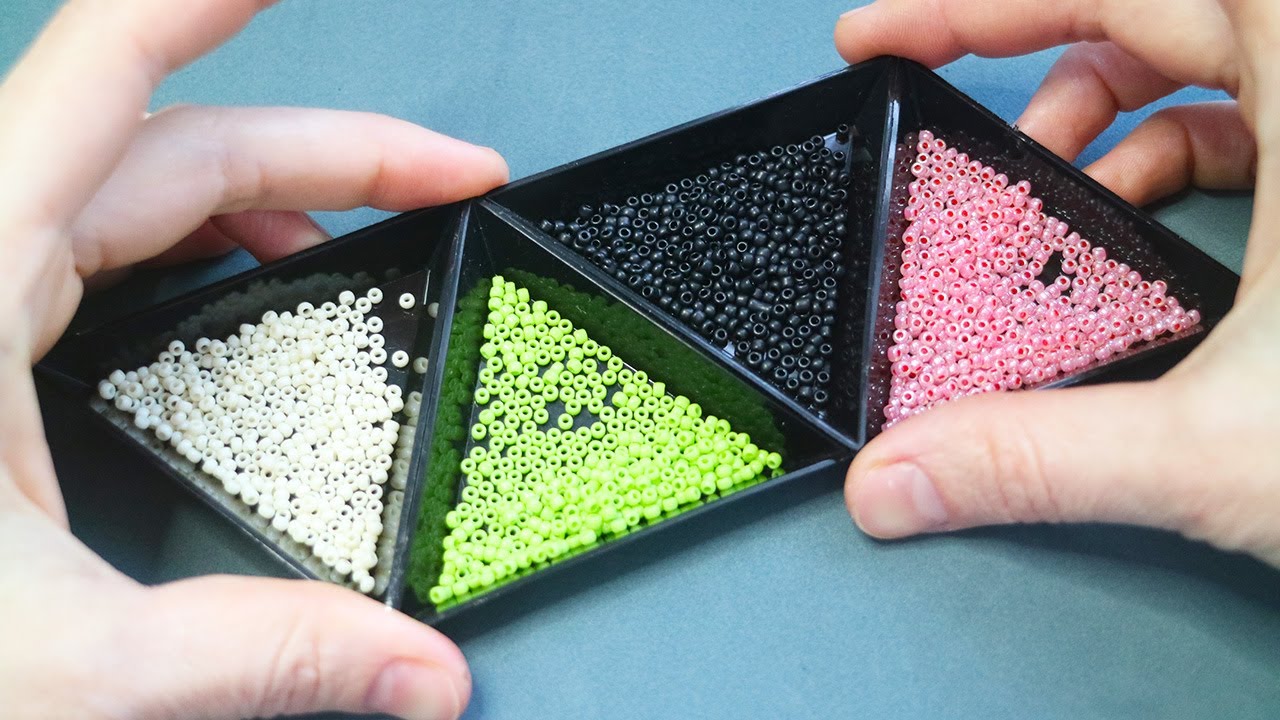 How to make a beaded frog ring YouTube