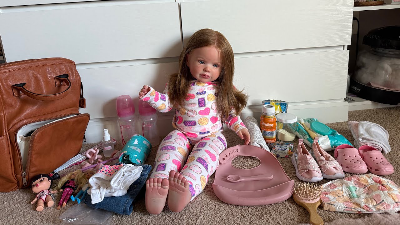 QUE DEBES DE LLEVAR EN LA PAÑALERA DE TU REBORN TODDLER ( de 4 años )