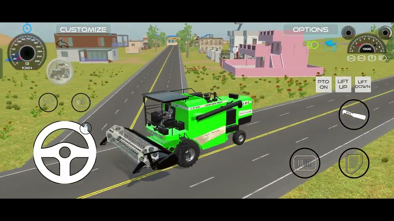 HARVESTER DRIVING | HARVESTER GAME PLAY | MR INDIAN GAMEAR | 3D GAMEING |