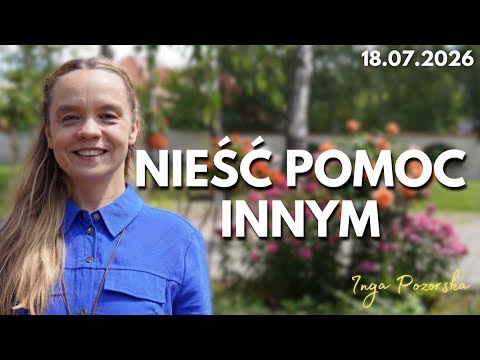 Bringing help to others [Mt 12:14-15] Inga Pozorska | 07/18/2026