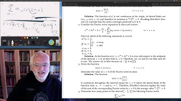 Exercises on Fourier Series