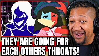 Rouxls Kaard Vs Ena - Rap Battle Deltarune Vs Ena Dream Bbq Reaction