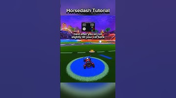 Horsedash Tutorial 😁 #rl #rocketleague #horsedash #tutorial