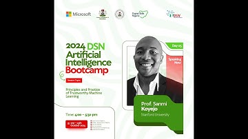DSN AI 2024 Bootcamp - Principles and Practice of Trustworthy Machine Learning with Dr. Sanmi Koyejo