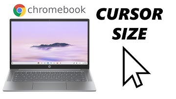 How To Change Pointer or Cursor Size on Chromebook