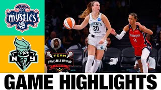 Washington Mystics vs New York Liberty Highlights | Women's Basketball | 2024 WNBA by Shaquille Bryant 3,451 views 2 days ago 14 minutes, 16 seconds