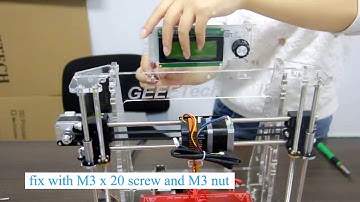 25  Mount the LCD panel frame