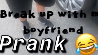 i break up with my boyfriend prank🥺😮 didn’t go well  | itsmelly channel