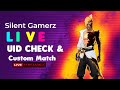 Free fire LIVE: Sabki UID Check Hogi or Custom Room #freefire #shorts #fflive