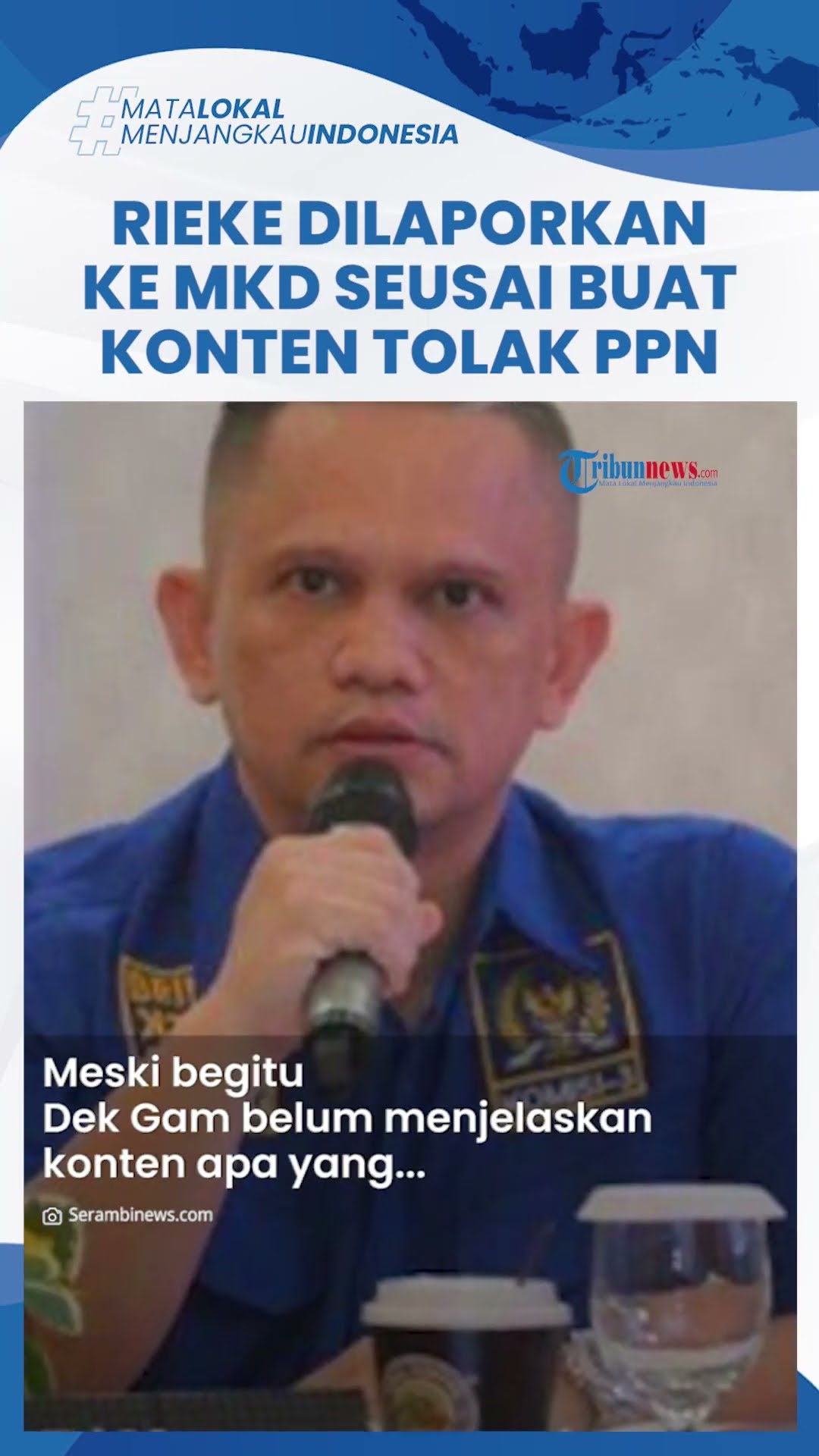 Buat Konten Tolak PPN Naik, Politisi PDIP Rieke Diah Pitaloka Dilaporkan ke MKD: Dianggap Provokasi
