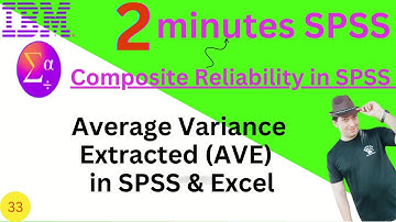 How to calculate Average Variance  Extracted in SPSS / Excel || Compute AVE in SPSS || Imtiaz Khan