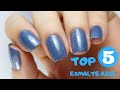 TOP 05 ESMALTE AZUL | Especial Novembro Azul