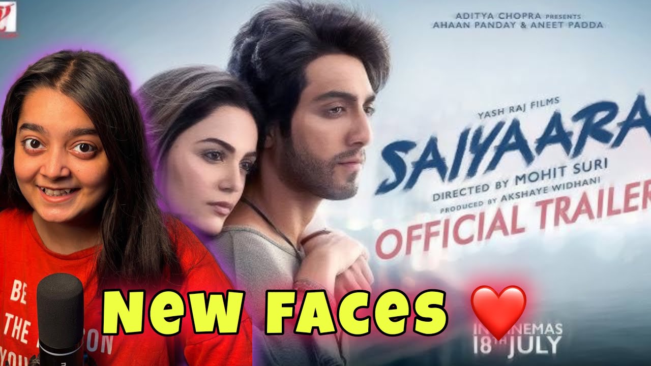 Saiyaara Trailer Reaction | Ahaan Pandey | Aneet Padda | Mohit Suri | #Saiyaara