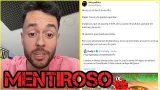 GREFG RESPONDE ACUSACIONES DE ENGAÑAR A SUS SEGUIDORES CON EL SORTEO DE SU TESLA...