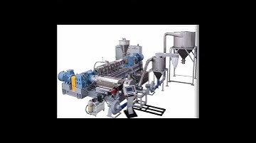 JWELL compounding machine, #compounding #compounder #pelletizing #twinscrew #extruder #co-rotation