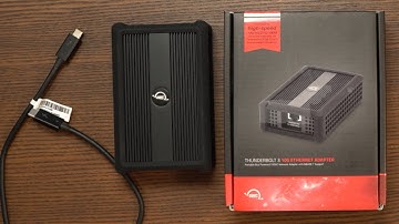 OWC Thunderbolt 3 10G Ethernet Adapter - A Practical Way to Improve File Transfer Speeds