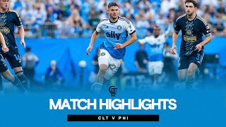 HIGHLIGHTS: Charlotte FC vs. Philadelphia Union