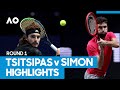 Stefanos Tsitsipas vs Gilles Simon Match Highlights (1R) | Australian Open 2021