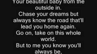 Lyrics Tim McGraw's My Little Girl-Pictures at the end! chords