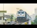 Erode | Krishnarajapuram | Golden Rock EMD BACK To BACK Action South Down Trains