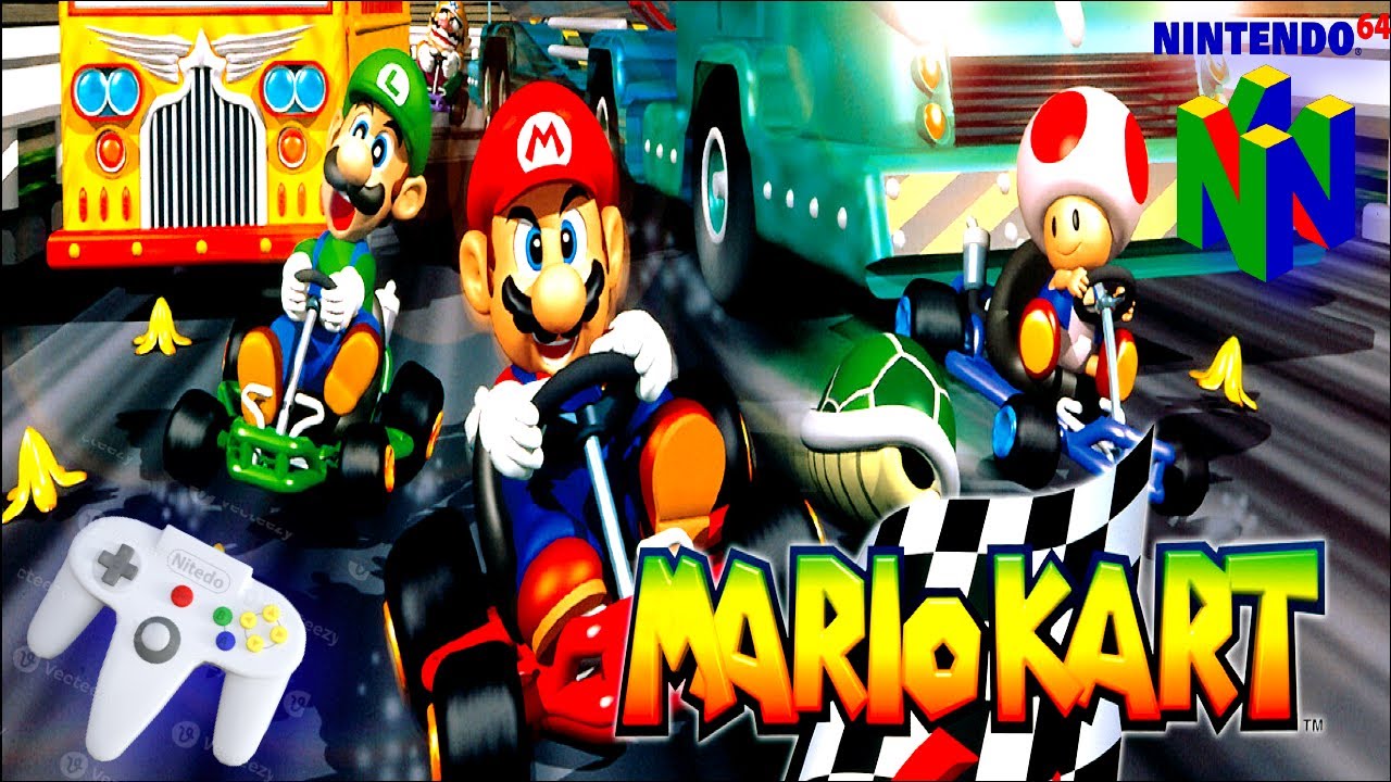 Mario Kart 64 - Longplay ( NINTENDO 64 ) - YouTube