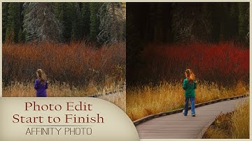 Photo edit with Affinity Photo - from start to finish