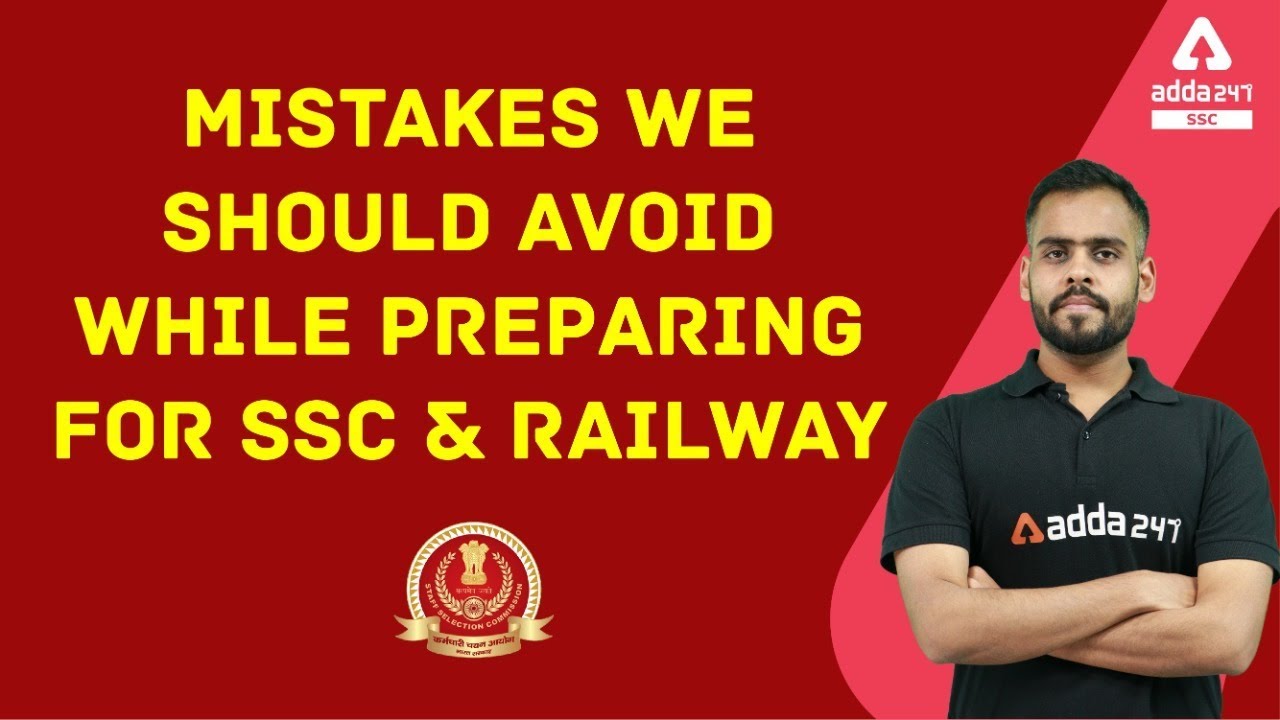 Mistakes We Should Avoid While Preparing For SSC & Railway - YouTube