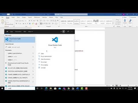 Install Visual Studio Code, GCC C++ Compiler, and CMake