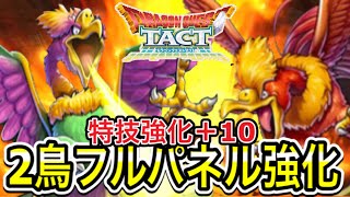【ドラクエタクト】才能開花！！『れんごくちょう＆ひくいどり』フルパネル解放しました！！！【ＤＱＴ】