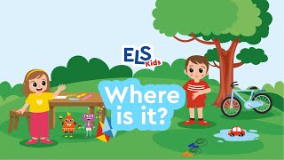 Where is it?\/\/Prepositions of Place\/\/Video for kids