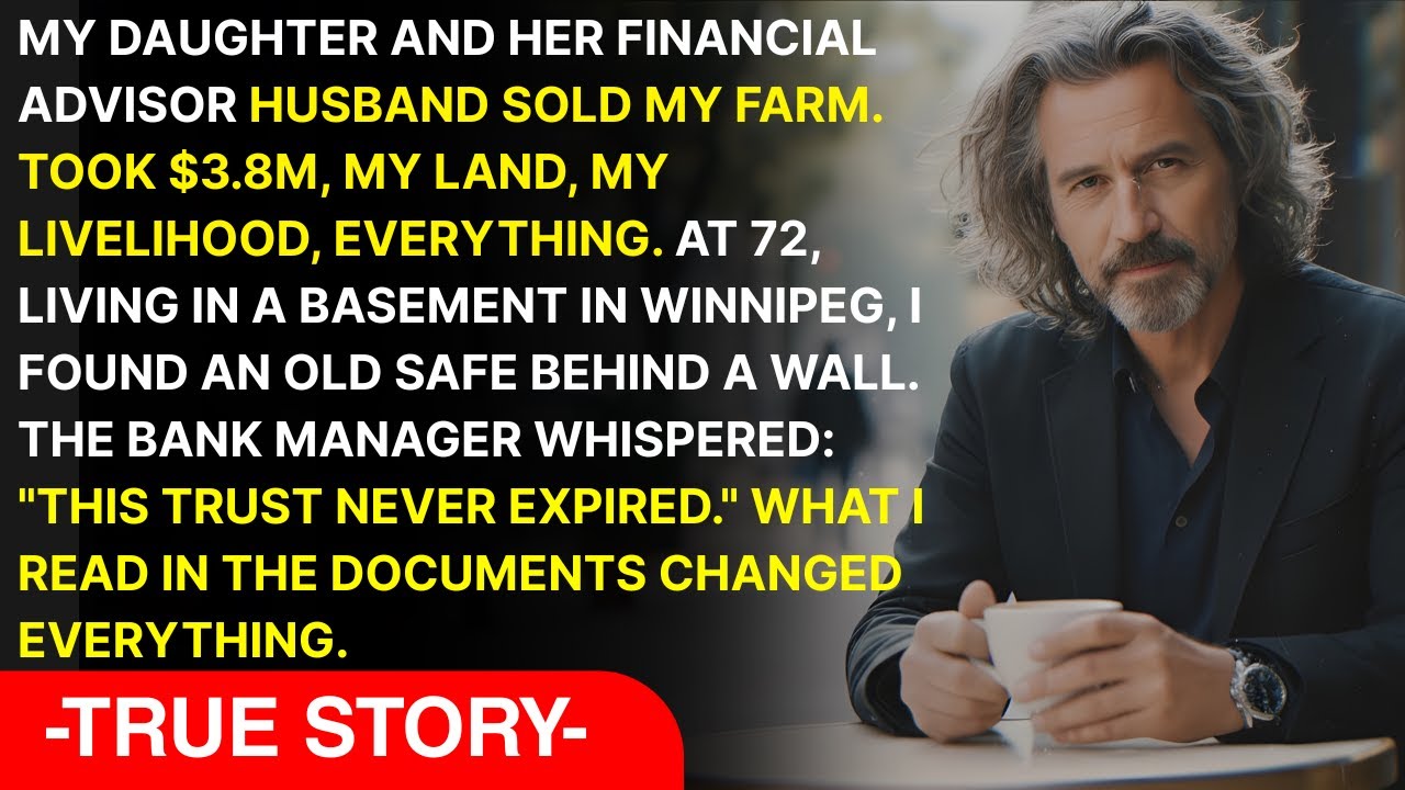 they sold my farm for $3.8m and left me with nothing. then i found a hidden safe behind the wall...