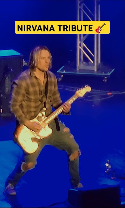 NIRVANA TRIBUTE 🎸 #nirvana #cover #concert #guitarist #grunge