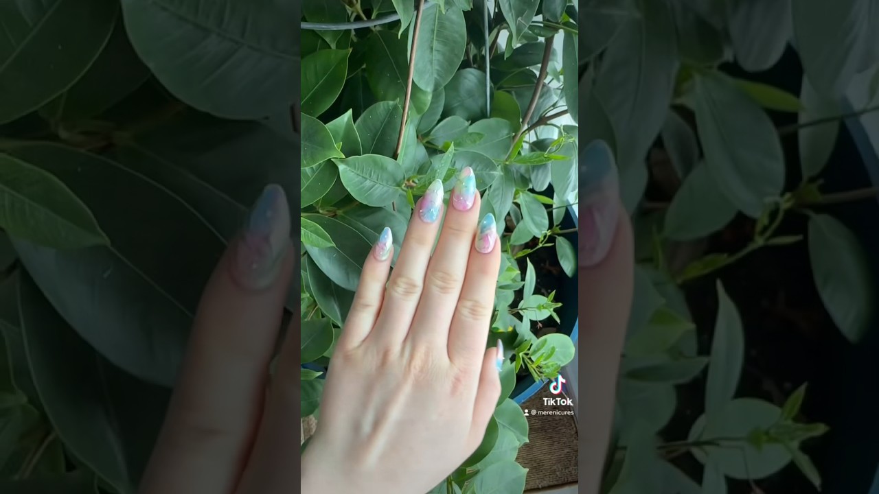 Green Chrome Nail Design Ideas - wide 2