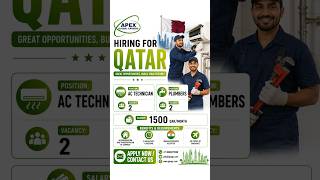 #qatarjobs #omanjobs #gulfjobs #overseasjobs #apexglobalcareers #workabroad #foreignjobs #dubaijobs