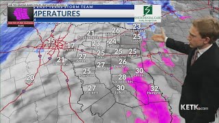 KETK gives special report on wintry weather, road conditions around East Texas