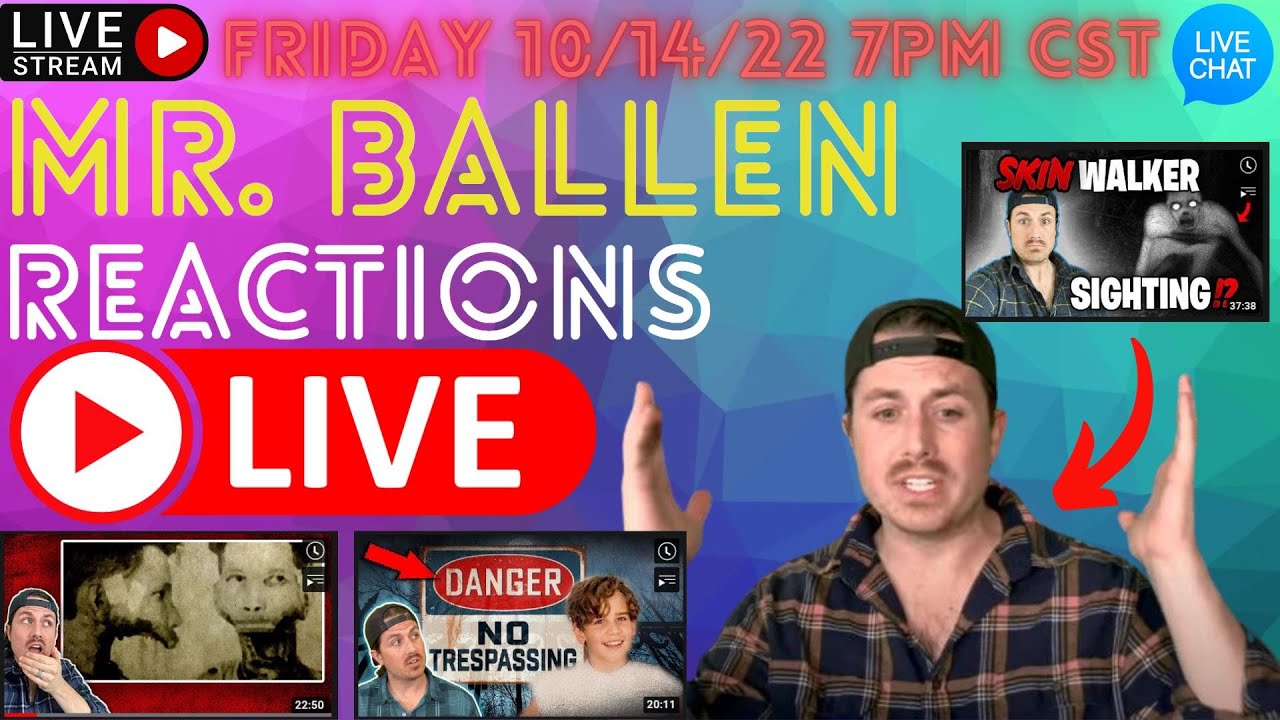 Mr. Ballen Creepy Video Reaction LIVE - YouTube