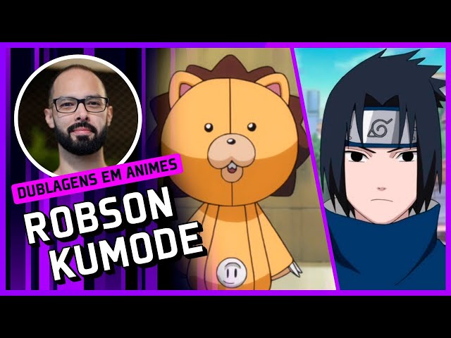 Robson Kumode, dublador da série Naruto, é convidado da temporada de lives  do Grupo Esparrama - Arribação