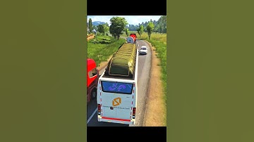 OMG 😱 Kya Overtake Kiya #shorts #busgame #shortsfeed