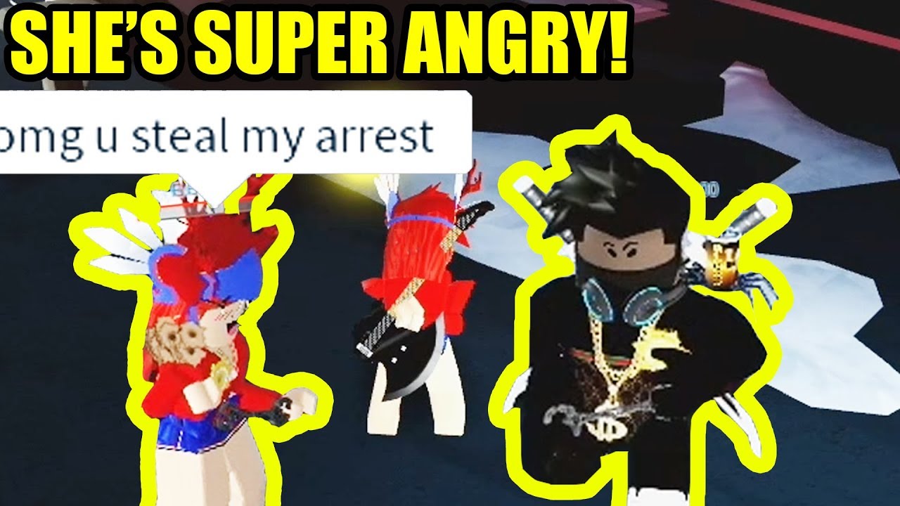 Random Cop Makes Richest Player Angry Roblox Jailbreak Youtube - when roblox players get mad youtube