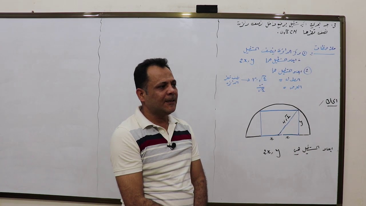 السادس العلمي \ الفصل الثالث \تطبيقات التفاضل \المحاضرة 6\اسئلة التطبيقات على النهايات العظمى الصغرى