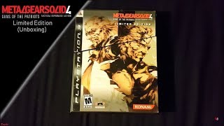 Metal Gear Solid 4 Limited Edition (Unboxing)