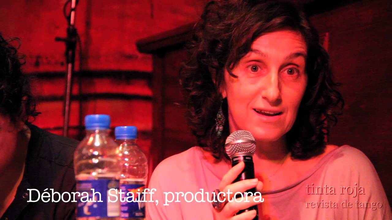 Mesa de debate con productores de tango -  Sanata Bar  27 de abril 2013.