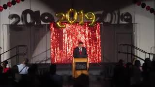 Etiwanda High School Senior Awards Night April 22 Class of 2019 EHS Principal Jaramillo Retirement