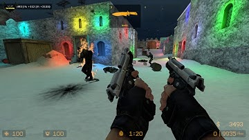 ZOMBIE ESCAPE MOD ON COUNTER-STRIKE: SOURCE, MAP: ZE_Dust, CSS