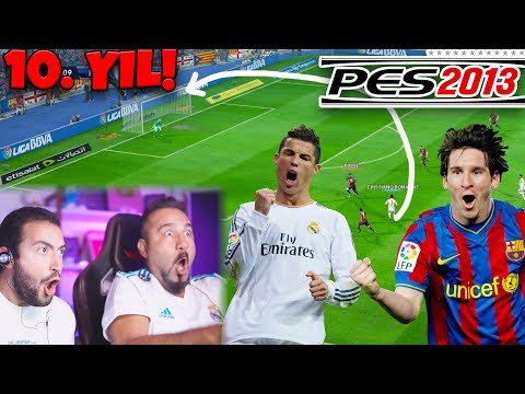 TÜRKÇE SPİKERLİ PES 2013 EL CLASICO(real madrid vs barcelona)! GENÇ MESSİ VS GENÇ RONALDO SÜÜÜÜÜ!