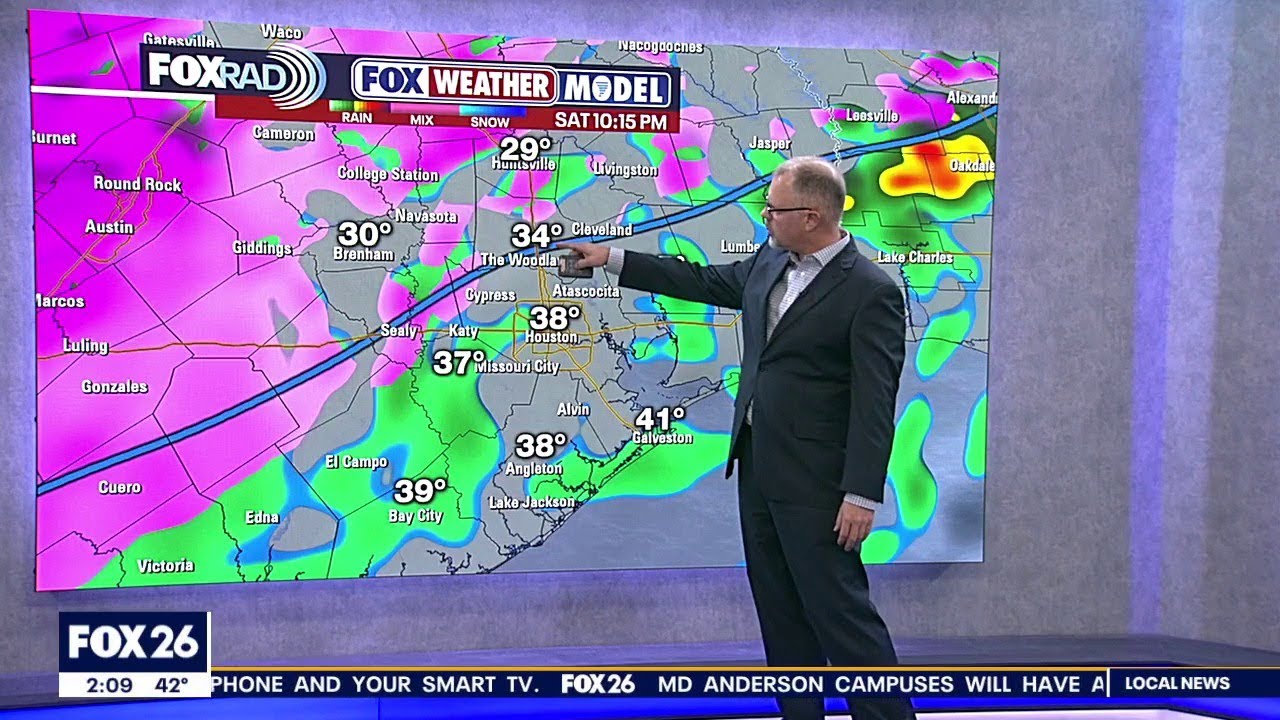 Houston winter storm: Latest timeline from John Dawson