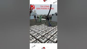 Đổ bê tông sàn phẳng lõi rỗng S.VRO