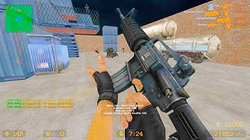 Counter Strike Source - Zombie Horde Mod Online Gameplay on Firewall map