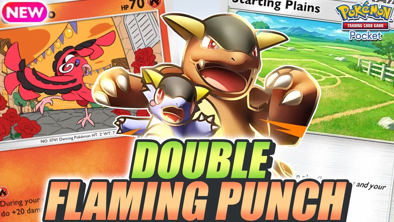 NEW EXPANSION ! 200 Damage MEGA KANGASKHAN is FANTASTIC ! - Pokemon TCG Pocket